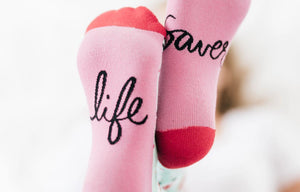 Life Saver Crew Socks